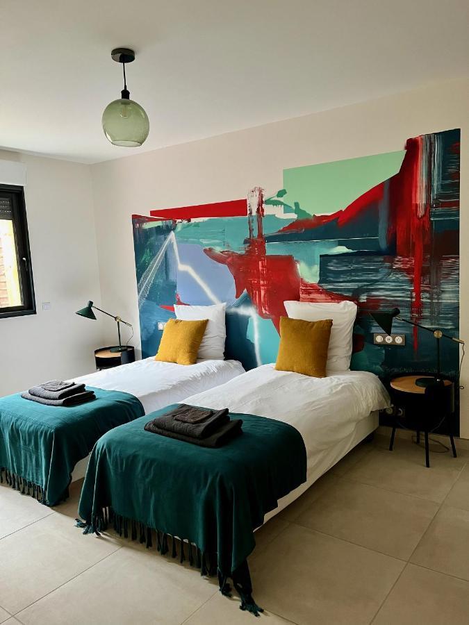 Bed and Breakfast Les Bobos A La Ferme La Madelaine-sous-Montreuil Exterior foto