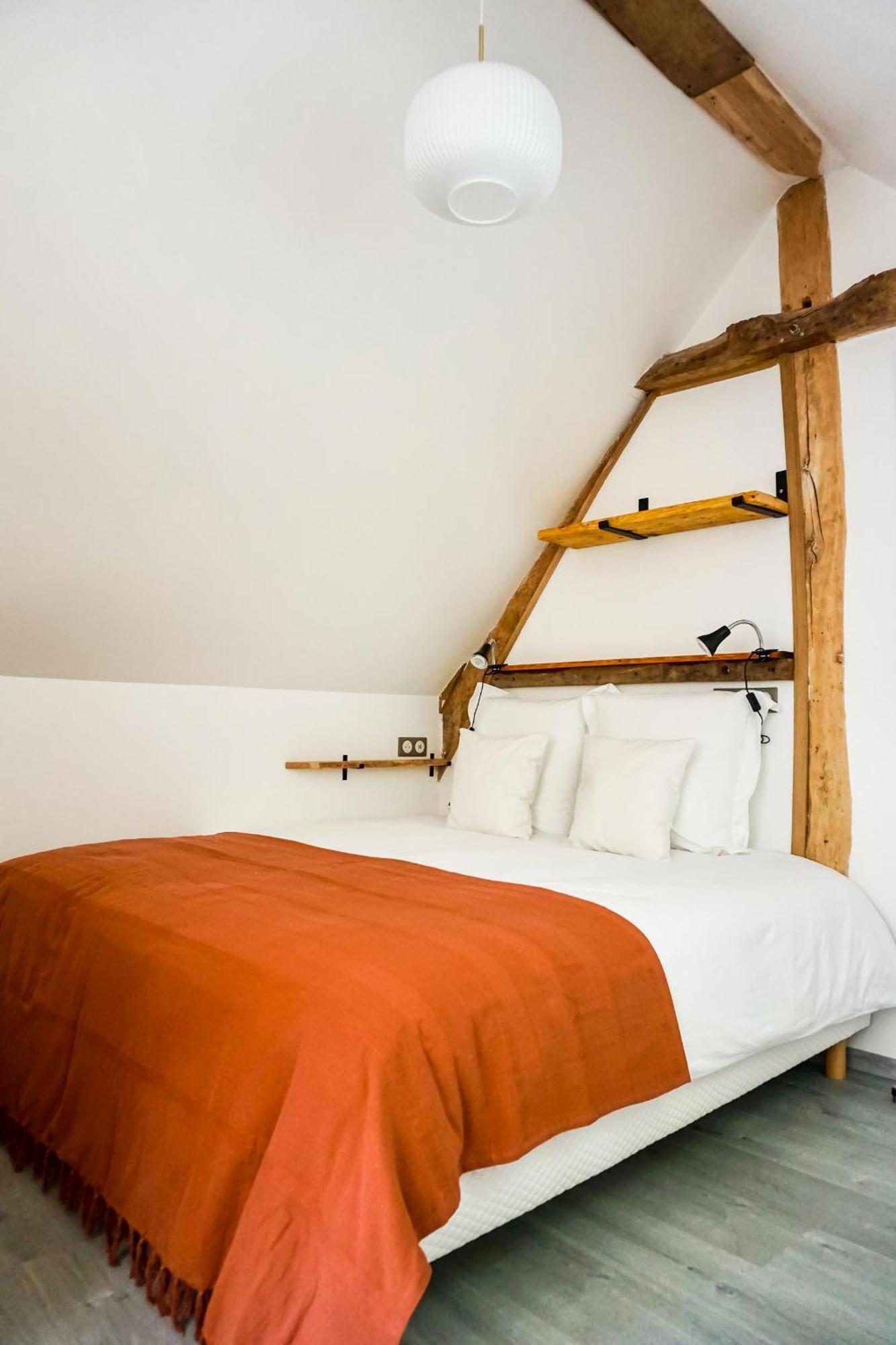 Bed and Breakfast Les Bobos A La Ferme La Madelaine-sous-Montreuil Exterior foto